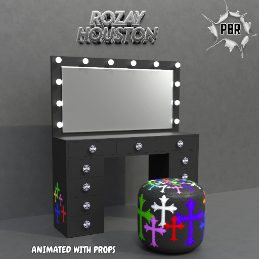 RozayHouston-Cross Vanity (black)