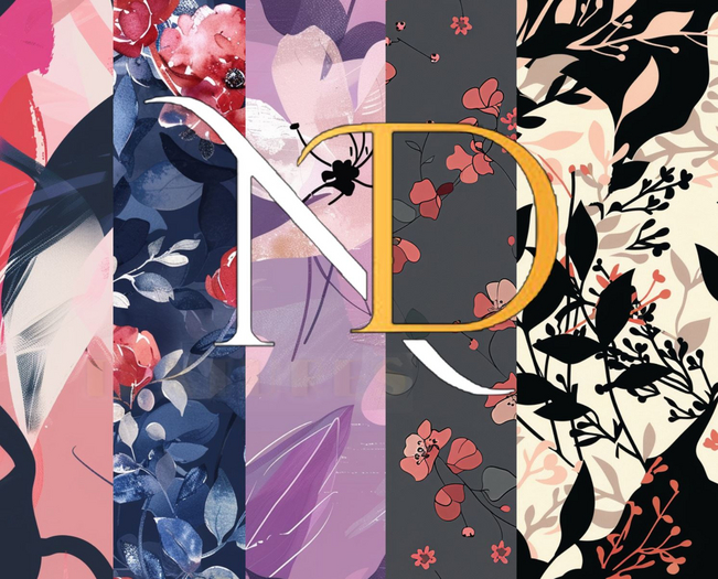 N&D HD Linen Flowers Texture pack 2 - FULL PERM