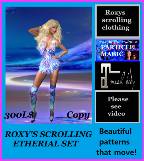 ROXYS SCROLLING ETHERIAL SET