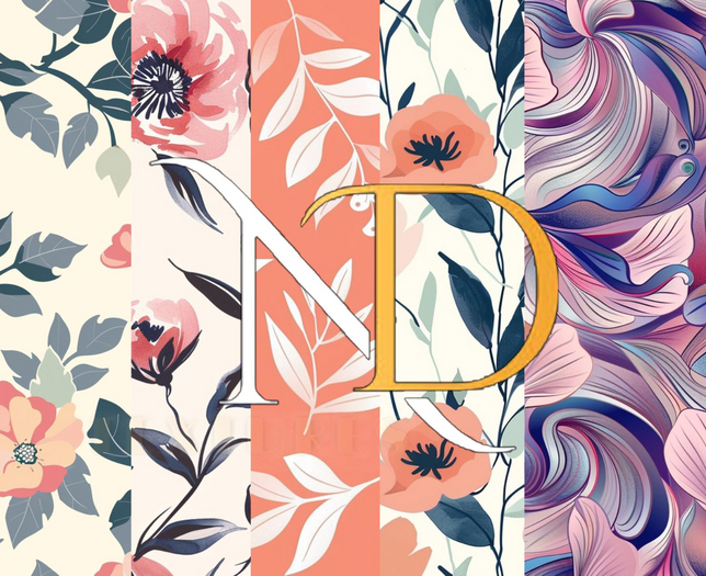 N&D HD Linen Flowers Texture pack 4 - FULL PERM