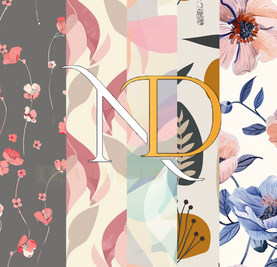 N&D HD Linen Flowers Texture pack 6 - FULL PERM