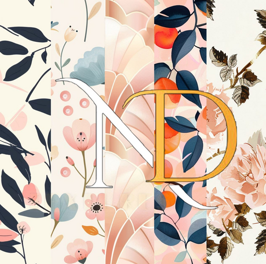 N&D HD Linen Flowers Texture pack 7 - FULL PERM