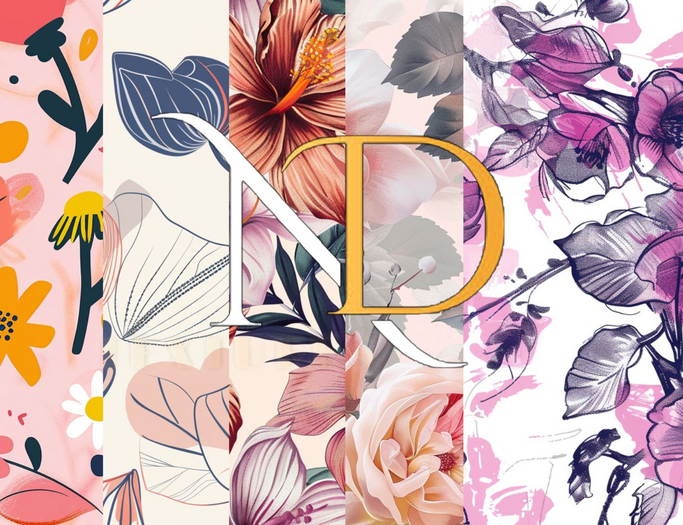 N&D HD Linen Flowers Texture pack 8 - FULL PERM