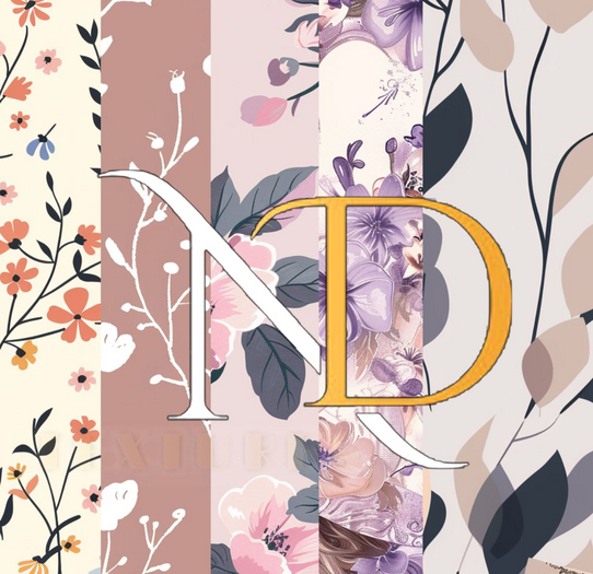 N&D HD Linen Flowers Texture pack 10 - FULL PERM