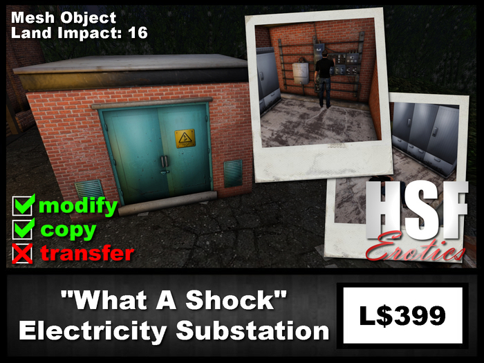 "What A Shock" Electricity Substation