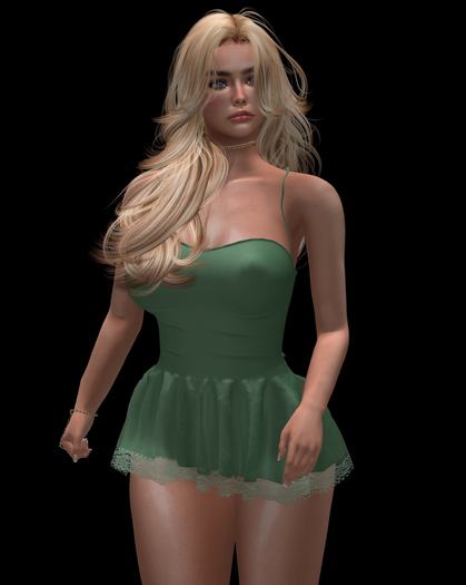 Emerald Cute Mini Dresses Stacey
