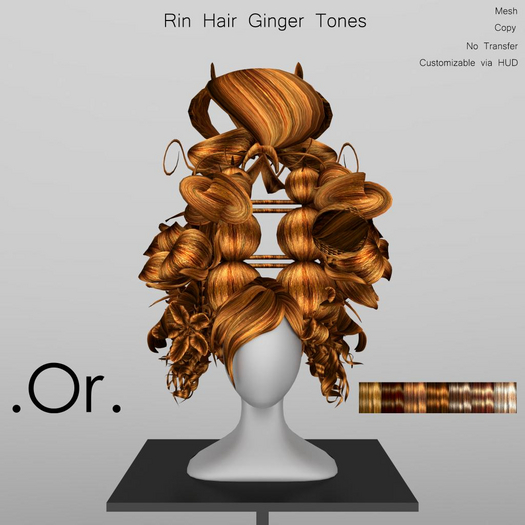 . Or . Rin Hair Ginger Tones 