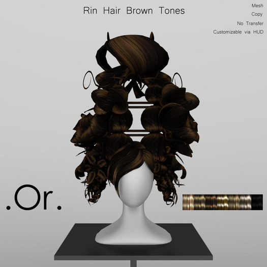 . Or . Rin Hair Brown Tones 