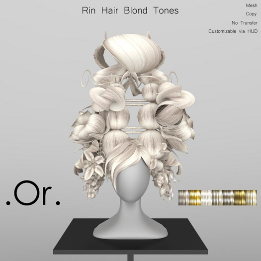 . Or . Rin Hair Blond Tones 