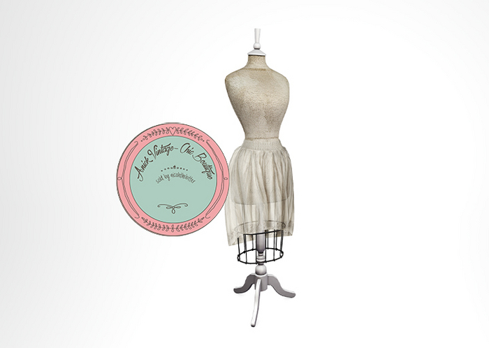 AF Dress Form w/ Dress