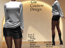 "GCD" Sienna Sweater White