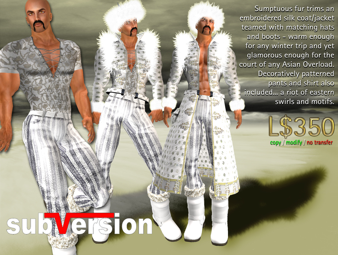 .~subVersion~. SILK ROAD KHAN - WHITE