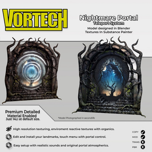 [VORTECH] Nightmare Portal V1.0