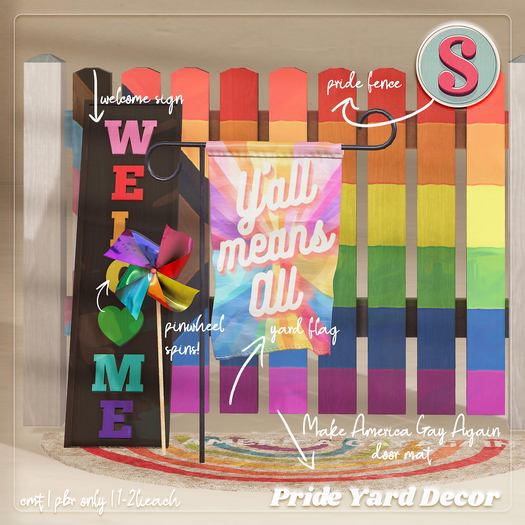 Sass (Pride Yard Decor) 