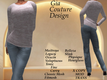 "GCD" Roberta Fuzzy Sweaters Blush