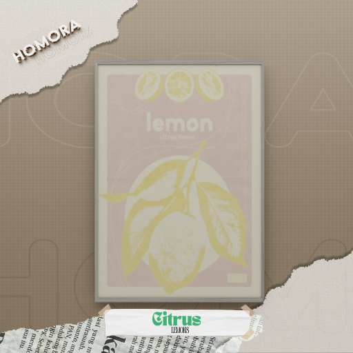 Homora - Citrus Lemons Frame!