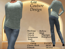 "GCD" Roberta Fuzzy Sweaters Mint