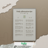 Homora - Affirmations Frame!