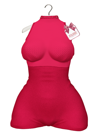 [FAME] Bodysuit - Inna / Red