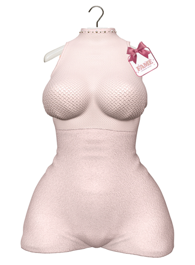 [FAME] Bodysuit - Inna / White