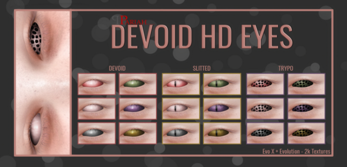 .:.Pariah.:. Devoid HD Eyes