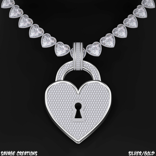 [SC] Heart Lock Chain Fatpack 