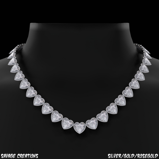 [SC] Heart Tennis Chain Fatpack 