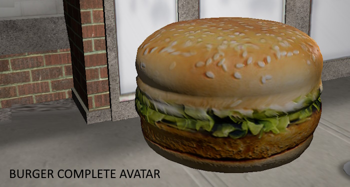 Burger Complete Avatar COPY MODIFY 