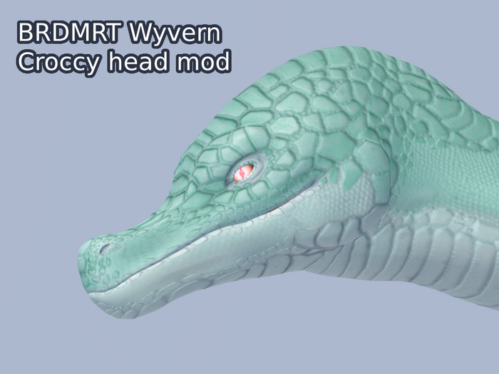 Wyvern Croccy head
