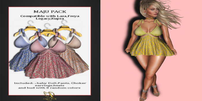 {AP}Maju Pack Lara,Freya,Kupra,Legacy