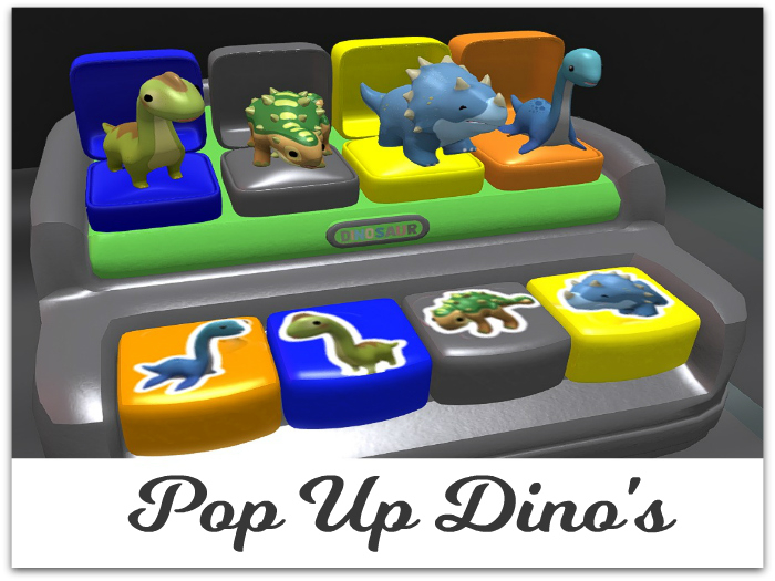 Pop Up Dino's