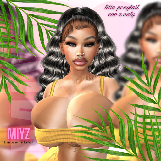 MIYZ*LILIA PONYTAIL*{ UNPACKER}