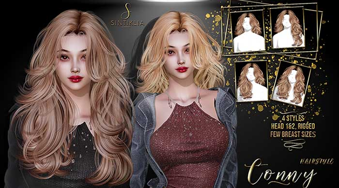 Sintiklia - Hair Conny - Fatpack