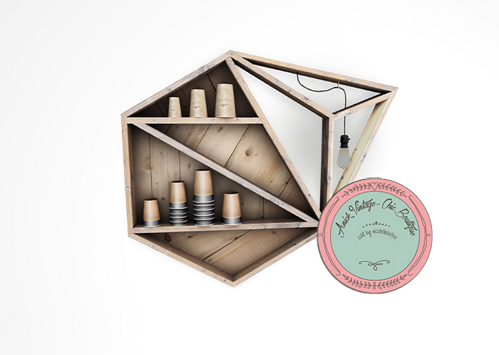 HIDEKI - Coffee Mug Shelf