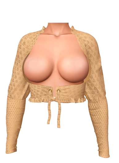 [FAME] Cardigan - Inna / Yellow