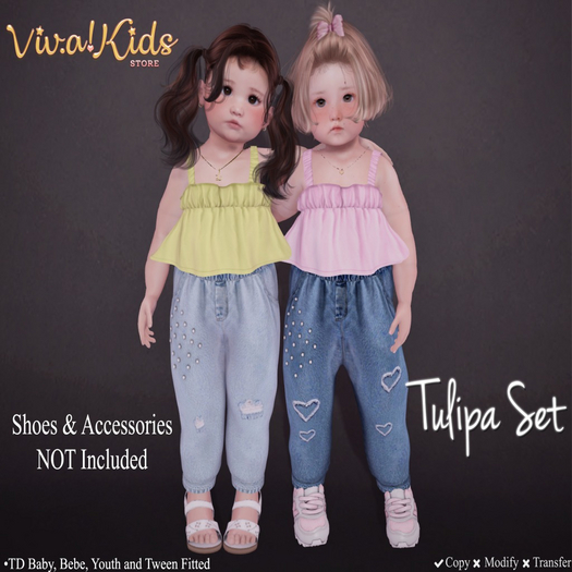 [Vk!] Tulipa Set_ Coral