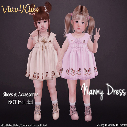 [Vk!] Nanny Dress Blue