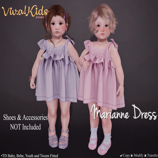 [Vk!] Marianne Dress Blue