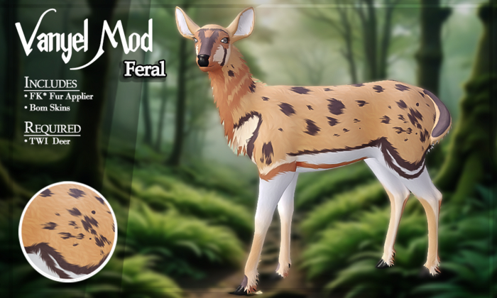 FK* Vanyel ☾☾5☽☽ ☾☾Feral☽☽ ☾☾TWI Deer☽☽