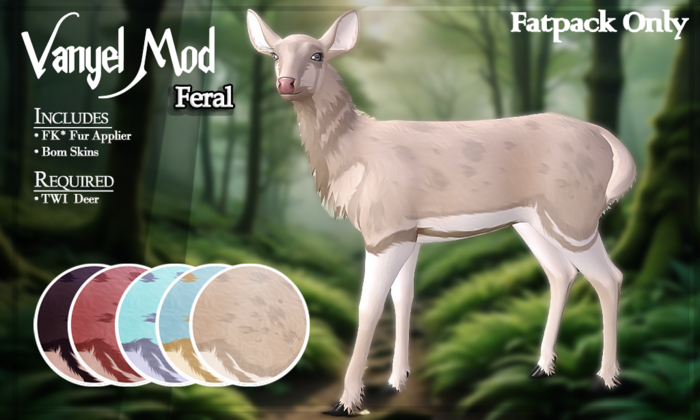 FK* Vanyel ☾☾Fatpack v2☽☽ ☾☾Feral☽☽ ☾☾TWI Deer☽☽