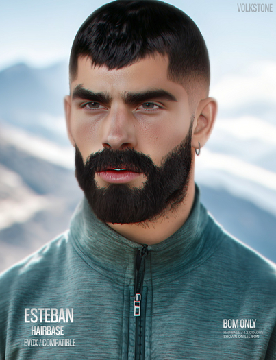 Volkstone Esteban Hairbase / Pack Brown