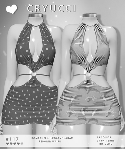 Cryucci #117 DRESS DEMO