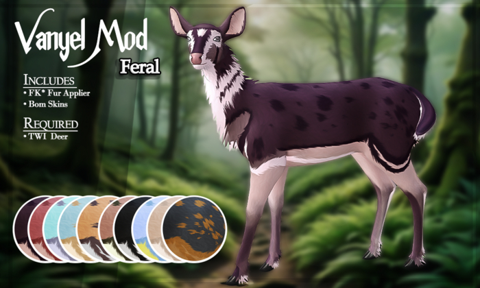 FK* Vanyel ☾☾Megafatpack☽☽ ☾☾Feral☽☽ ☾☾TWI Deer☽☽
