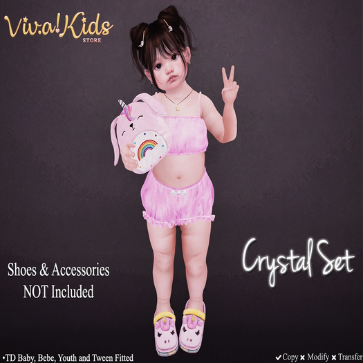 [Vk!] Crystal Set_White
