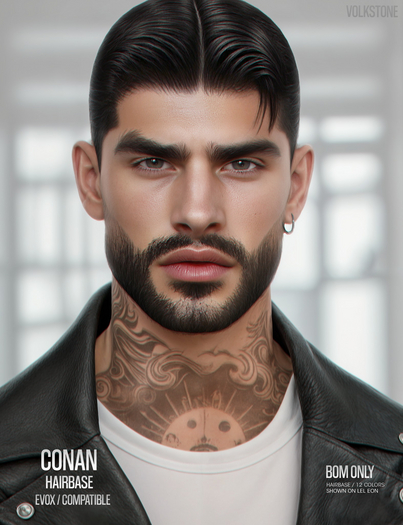 Volkstone Conan Hairbase / Pack Brown