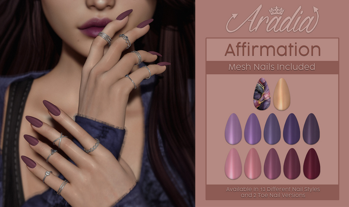 Aradia - Affirmation Nails [Needle]