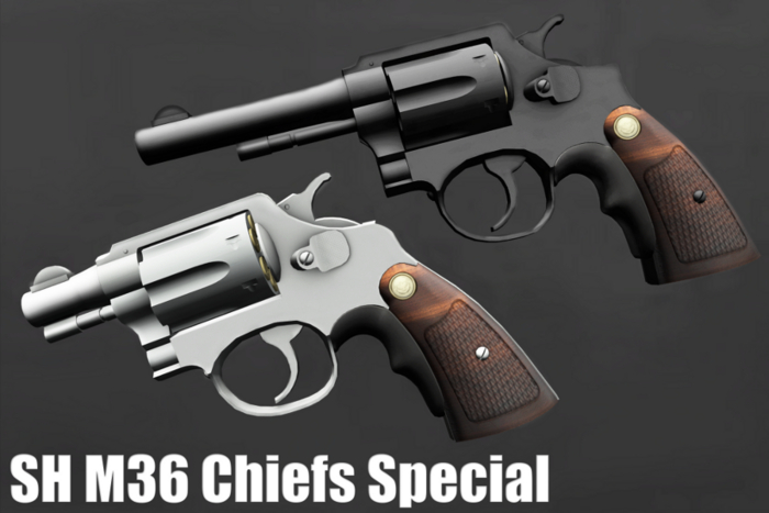 SH RP Prop Gun - M36 Chiefs Special (Female Version)