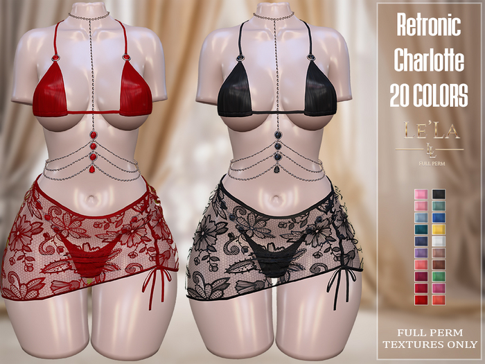[RETRONIC] Charlotte Set T.Pack 3