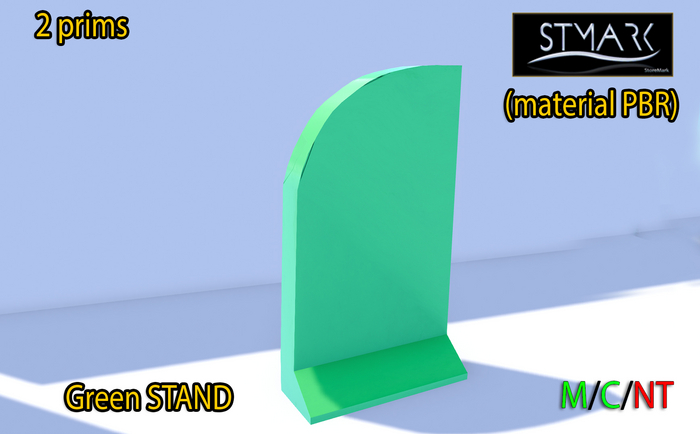 Green STAND  Material PBR 