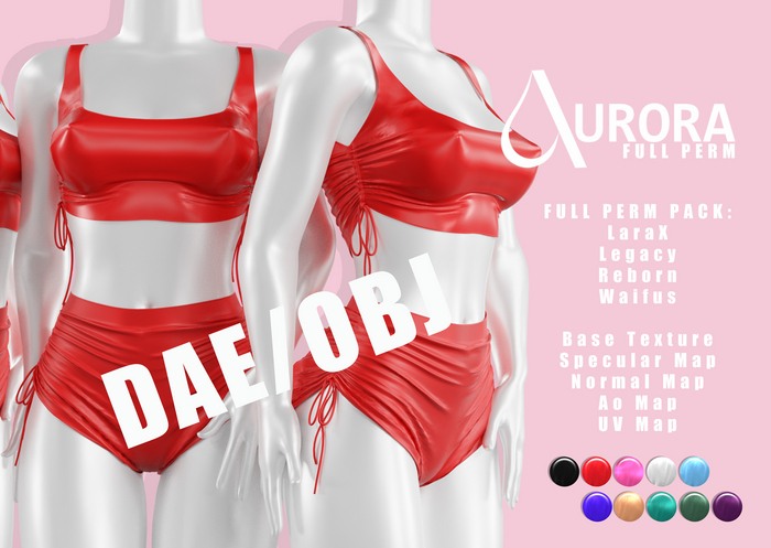 Aurora Full Perm - Set 09 OBJ&DAE